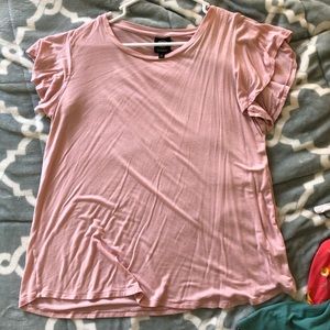 Flowy pink top (bobeau)